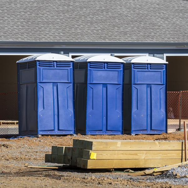 are there any restrictions on where i can place the porta potties during my rental period in Crystal City MO